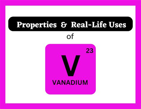  Vanadium: Khám phá Kim Loại Siêu Quai với Năng Lượng và Độ Bền Vượt Trội!